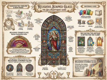 Religious Stained Glass Guide Infographic