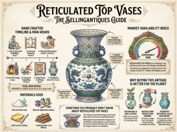 Reticulated Top Vases Guide Infographic