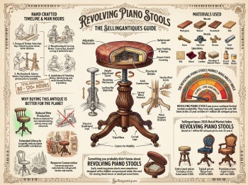 Revolving Piano Stools Guide Infographic