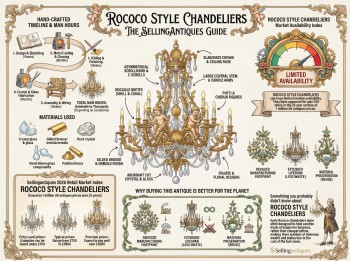 Rococo Style Chandeliers Guide Infographic