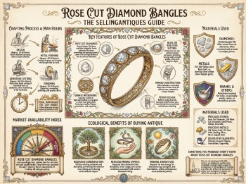 Rose Cut Diamond Bangles Guide Infographic