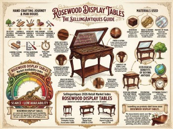 Rosewood Display Tables Guide Infographic
