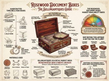Rosewood Document Boxes Guide Infographic