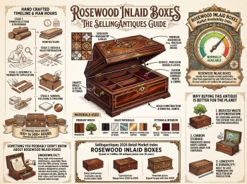 Rosewood Inlaid Boxes Guide Infographic