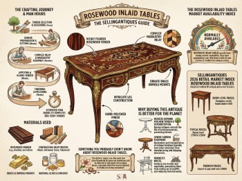 Rosewood Inlaid Tables Guide Infographic