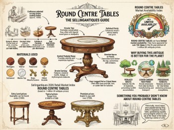 Round Centre Tables Guide Infographic