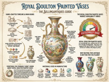 Royal Doulton Painted Vases Guide Infographic
