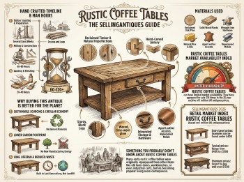 Rustic Coffee Tables from 34 Shops