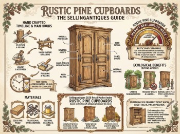 Rustic Pine Cupboards Guide Infographic