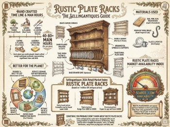 Rustic Plate Racks Guide Infographic