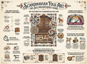 Scandinavian Folk Art Guide Infographic