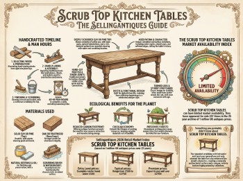 Scrub Top Kitchen Tables Guide Infographic