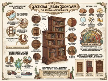 Sectional Library Bookcases Guide Infographic