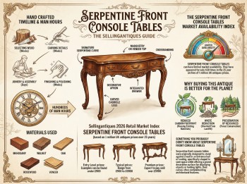 Serpentine Front Console Tables Guide Infographic