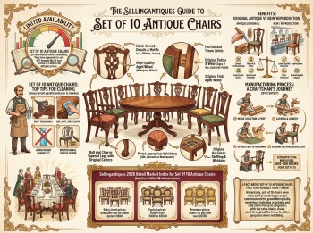 Set Of 10 Antique Chairs Guide Infographic