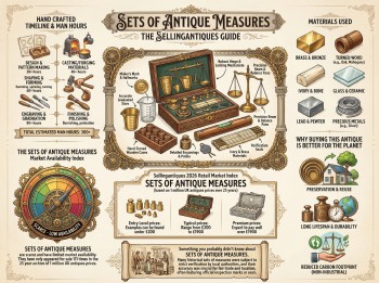 Sets Of Antique Measures Guide Infographic