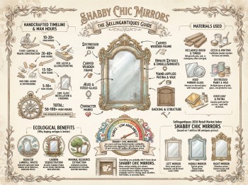 Shabby Chic Mirrors Guide Infographic