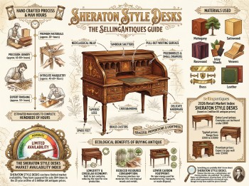 Sheraton Style Desks Guide Infographic