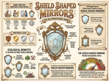 Shield Shaped Mirrors Guide Infographic