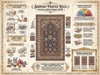 Shirvan Prayer Rugs Guide Infographic