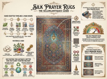 Silk Prayer Rugs Guide Infographic