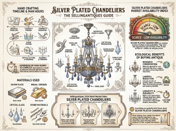 Silver Plated Chandeliers Guide Infographic
