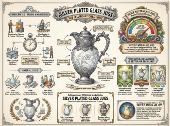 Silver Plated Glass Jugs Guide Infographic