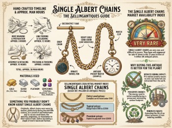 Single Albert Chains Guide Infographic