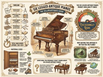 Six Legged Antique Pianos Guide Infographic