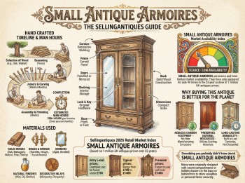 Small Antique Armoires Guide Infographic