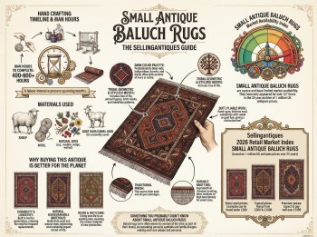 Small Antique Baluch Rugs Guide Infographic