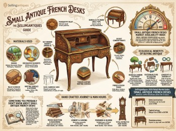Small Antique French Desks Guide Infographic