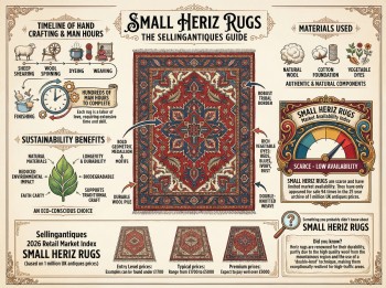 Small Heriz Rugs Guide Infographic