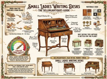 Small Ladies Writing Desks Guide Infographic
