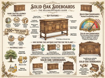Solid Oak Sideboards Guide Infographic