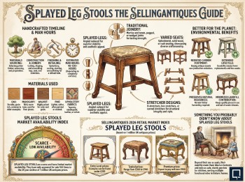 Splayed Leg Stools Guide Infographic