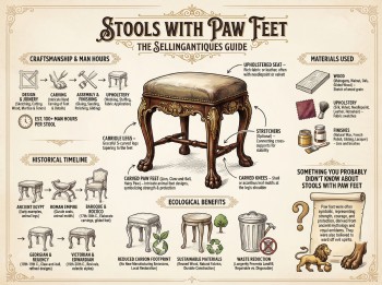 Stools With Paw Feet Guide Infographic