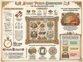 Stuart Period Embroidery Guide Infographic