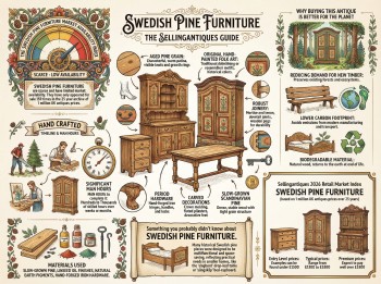Swedish Pine Furniture Guide Infographic