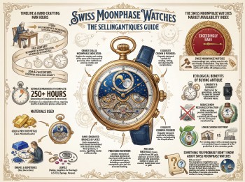 Swiss Moonphase Watches Guide Infographic