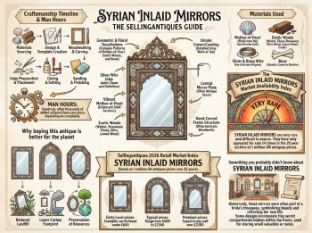 Syrian Inlaid Mirrors Guide Infographic