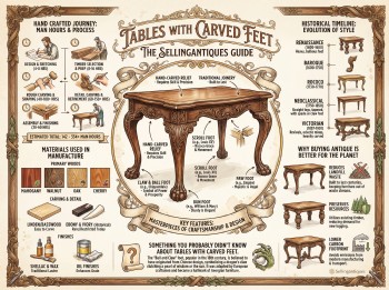 Tables With Carved Feet Guide Infographic