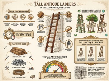 Tall Antique Ladders Guide Infographic