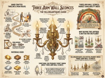 Three Arm Wall Sconces Guide Infographic