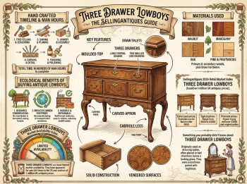 Three Drawer Lowboys Guide Infographic