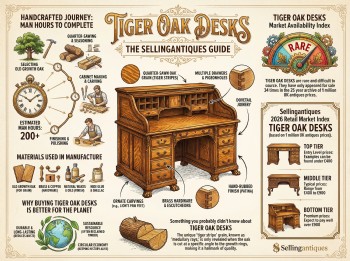 Tiger Oak Desks Guide Infographic