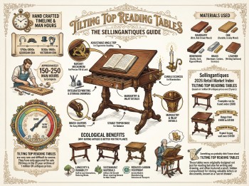 Tilting Top Reading Tables Guide Infographic