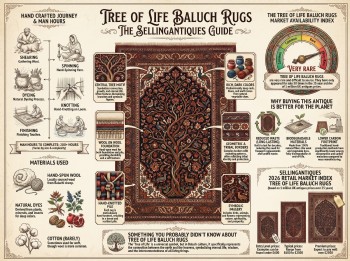 Tree Of Life Baluch Rugs Guide Infographic