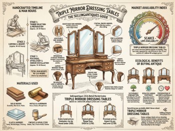 Triple Mirror Dressing Tables Guide Infographic