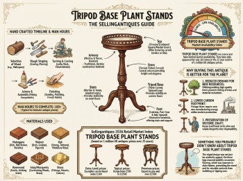 Tripod Base Plant Stands Guide Infographic